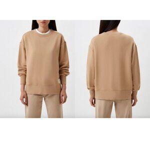 Gerard Darel Camel Brown Pullover Crew Neck Sweatshirt size 3/Large